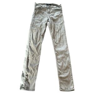 Flying monkey light green skinny jeans